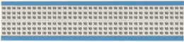 Solid Numbers Scored Wire Marker Card, 10