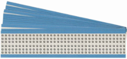Pre-printed Q Wire Markers, 1.5" H, Black on White