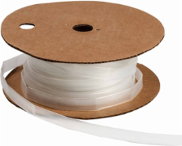 Heat Shrink Tubing, Clear, 0.375 Inch Dia x 100 ft L, Polyolefin Material