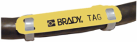 Heatex Cable Markers, 0.4" H x 2.4" W, Yellow