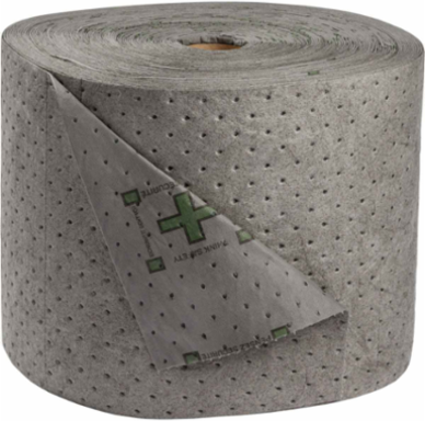 High Traffic Universal Absorbent Roll, 15 Inch x 150 ft, Heavy Weight, Absorbency Capacity 23 gal