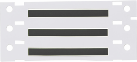 PermaSleeve HX Heat Shrink Wire Marking Sleeves, Black, 0.094" Dia x 1.5" W