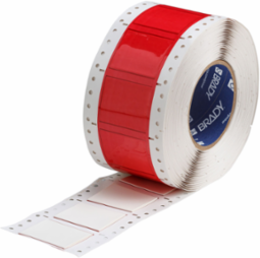 PermaSleeve HX Heat Shrink Wire Marking Sleeves, White, 1" Dia x 3" W, Roll of 250 Each