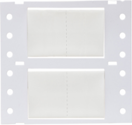 PermaSleeve HX Heat Shrink Wire Marking Sleeves, White, 0.75" Dia x 0.75" W, Roll of 5000 Each