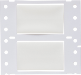 PermaSleeve HX Heat Shrink Wire Marking Sleeves, White, 0.75" Dia x 2" W, Roll of 2500 Each