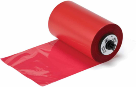 R4400 Printer Ribbon, 4.33 Inch W x 984 ft L, Red, Resin Formulation
