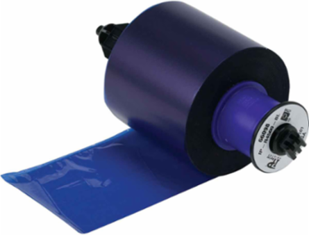 Blue Printer Ribbon 2.36 Inch W x 984 ft L, Wax/Resin, R4500 Series