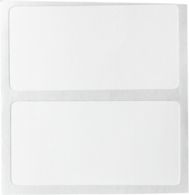 BradyJet™ Polypropylene Label 1 Inch H x 2 Inch W, Matte, Chemical Resistant, 1500/Roll