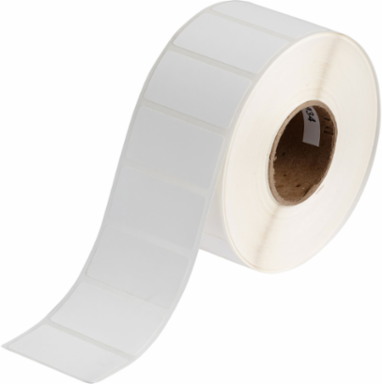 BradyJet™ Polypropylene Label 1 Inch H x 2 Inch W, Matte, Chemical Resistant, 1500/Roll