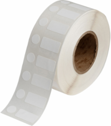 BradyJet™ Polypropylene Label 0.5 Inch H x 1 Inch W, 1500/Roll, Inkjet Printable