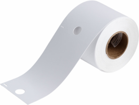 BradyJet™ Polyester Tag 5.75 Inch H x 3.25 Inch W, 100 Tags per Roll