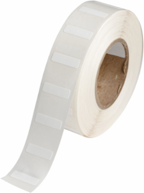 BradyJet™ Polypropylene Label 0.25 Inch H x 0.825 Inch W, 1500 Labels/Roll