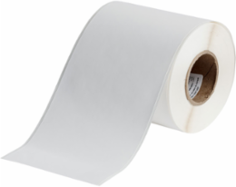 BS 5609 Marine Label Polypropylene 4 Inch x 100 ft, White, Abrasion-Resistant