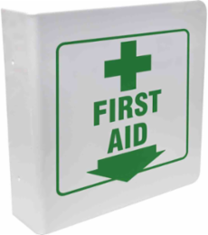 First Aid, Eyewash & Medical Sign - Acrylic, High Visibility L-Style