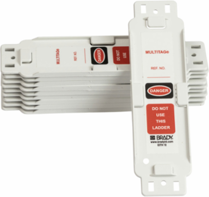 LADDERTAG Tag Holder, DANGER DO NOT USE THIS LADDER