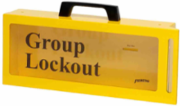 Wall-Mount or Portable Steel Lockout Box