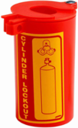 Gas Cylinder Lockout, 6.25" H x 3.47" Dia