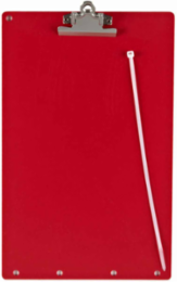 Lockout Clip Board, Red