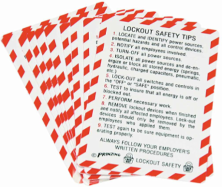 PRINZING LOCKOUT WALLET CARD PK (10 EA)