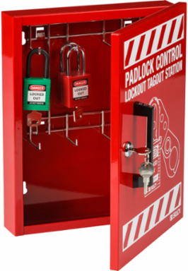 Small Steel Padlock Center - 16 Lock Capacity