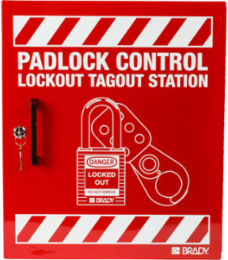Large Steel Padlock Center - 32 Lock Capacity