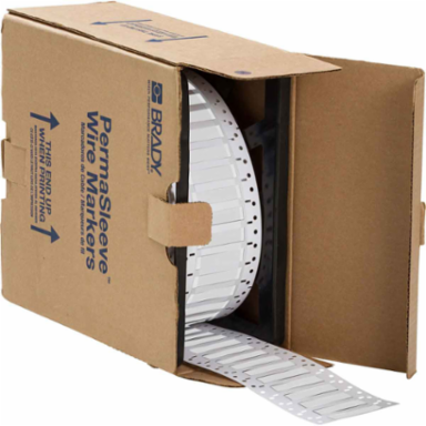 PermaSleeve Heat Shrink Tubing, 0.25 Inch Diameter, 2 Inch Width, 2500 Count