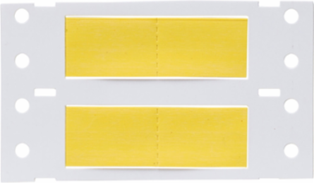 Low Smoke Zero Halogen Heat Shrink Tubing 0.25 Inch Dia x 2 Inch Roll, Yellow, 5000 Qty