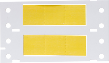 Low Smoke Zero Halogen PermaSleeve Heat Shrink Tubing, 0.375" Dia x 0.67" W, Yellow