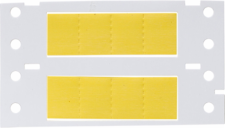 Low Smoke Zero Halogen PermaSleeve Heat Shrink Tubing, 0.375" Dia x 0.5" W, Yellow