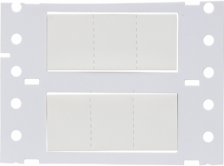 Low Smoke Zero Halogen PermaSleeve Heat Shrink Tubing, 0.5" Dia x 0.67" W, White