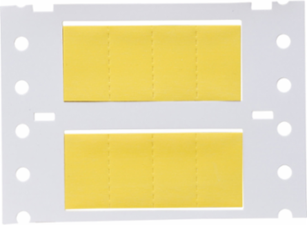 Low Smoke Zero Halogen PermaSleeve Heat Shrink Tubing, 0.5" Dia x 0.5" W, Yellow