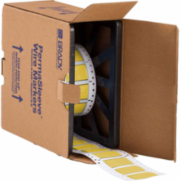 PermaSleeve Heat Shrink Tubing 0.75 Inch Diameter, Yellow, 250 Count