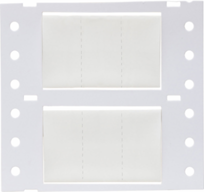 Low Smoke Zero Halogen PermaSleeve Heat Shrink Tubing, 0.75" Dia x 0.67" W, White