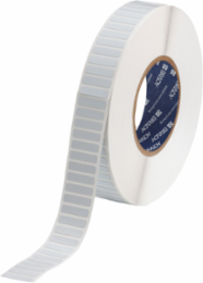 Laser Markable Labels Acrylic Gloss Finish 0.25"H x 1.00"W Polyimide Wh 10000/Rl