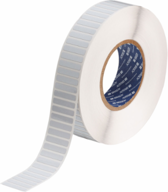Laser Markable Labels ESD Acrylic Gloss 0.25"H x 1.25"W Polyimide Wh 10000/Rl