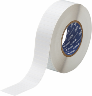 Laser Markable Labels ESD Acrylic Matte 0.25"H x 1.50"W Polyimide Wh 10000/Rl