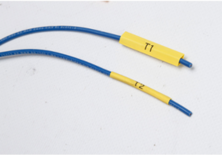 BMP21 PermaSleeve Polyolefin Wire Marking Sleeves 0.375 Inch Dia x 7 Foot L