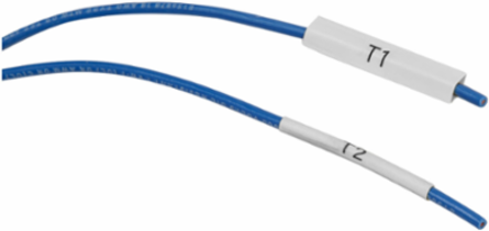 BMP21 PermaSleeve Heat Shrink Wire Marking Sleeves, 0.375 Inch Dia x 7 ft L, Chemical Resistant