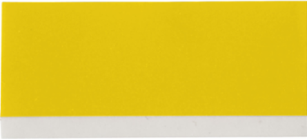 BMP21 Series Vinyl Label 0.75 Inch W x 21 ft L, Yellow, Abrasion & Chemical Resistant