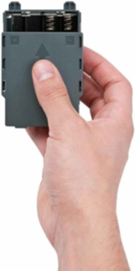 BMP®50 Gray Battery Tray for BMP®51/BMP®53 Printers, Fits 8 AA Batteries
