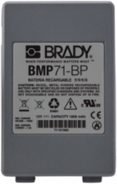 BMP®71 Rechargeable NiMH Battery Pack, Gray - 65 mm W x 102 mm H x 33 mm D