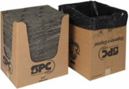 MRO Plus® Universal Absorbent Pads - Heavy Weight, 15" x 19", Absorbency Capacity 39 gal