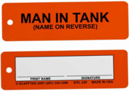 MULTITAG Inserts: MAN IN TANK: MAN IN TANK (NAME ON REVERSE)
