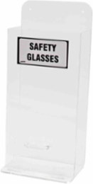 Deluxe Visitor Spec Dispenser, 18" H x 8" W x 4" D, Clear
