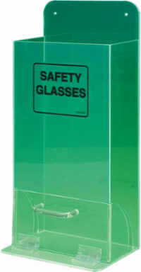 Deluxe Visitor Spec Dispenser, Fluorescent Green