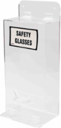 Deluxe Visitor Spec Dispenser With Cover, 18" H x 8" W x 4" D, Clear