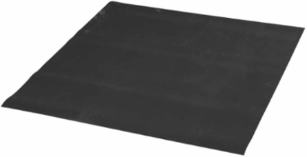 Neoprene Drain Cover, 36" W x 36" L, Black