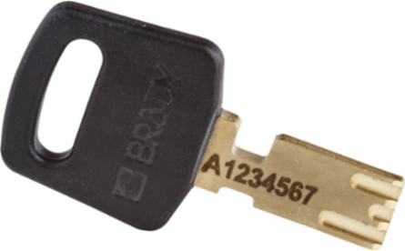 SafeKey Lockout Padlock 1.5 Inch Steel Shackle Keyed Different 6 Pack