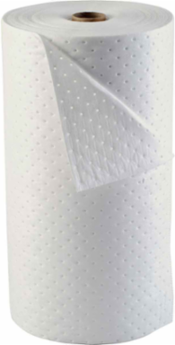 Oil Plus Oil Only Absorbent Roll - Heavy Weight, 30" x 150', Absorbency Capacity 49 gal, Perforated Length "30
