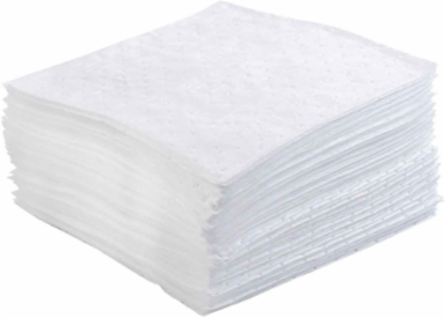 Oil Plus Oil Only Absorbent Pads - Heavy Weight, 30" x 30", Absorbency Capacity 41 gal